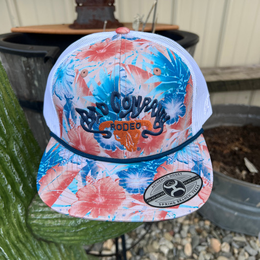 Hooey Bad Company Tropical Floral Hat