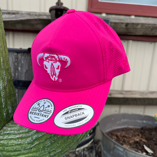 Hooey Bad Company Pink Logo Hat