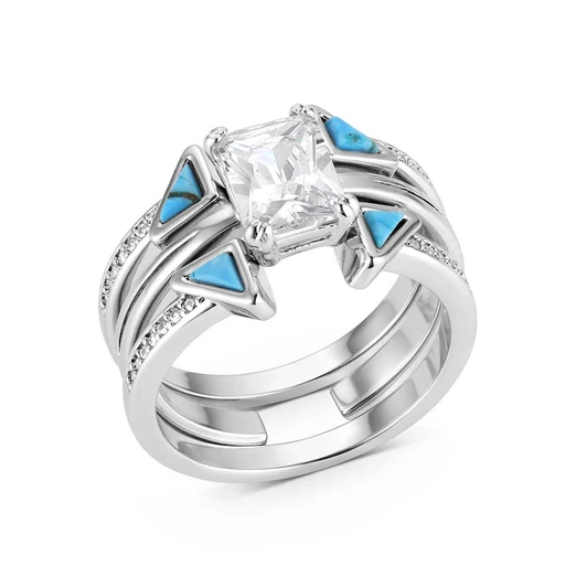Montana Silversmiths Skyline Stack Ring Set RG6549