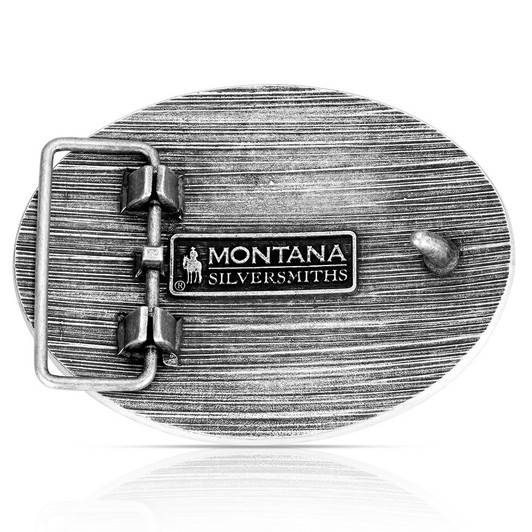 Montana Silversmiths Show Goat Antiqued Buckle A1052S
