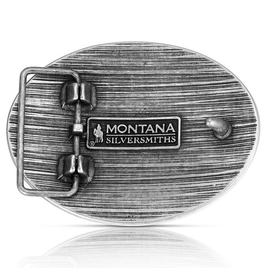 Montana Silversmiths Show Lamb Antiqued Buckle A1053S