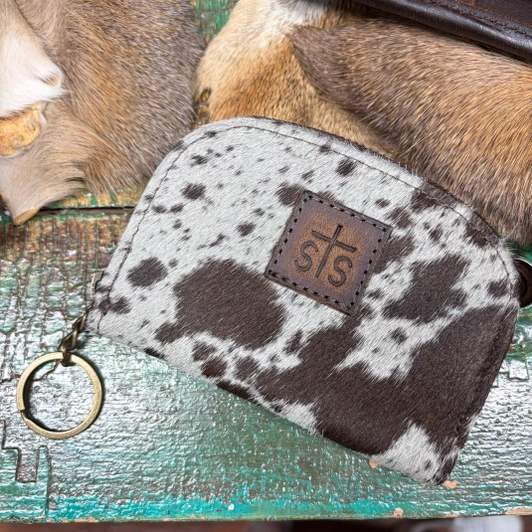 STS Ranch Cowhide Adlee Keychain Wallet