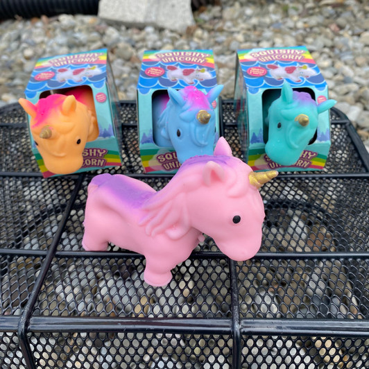 Rainbow Mystery Unicorn Squishy