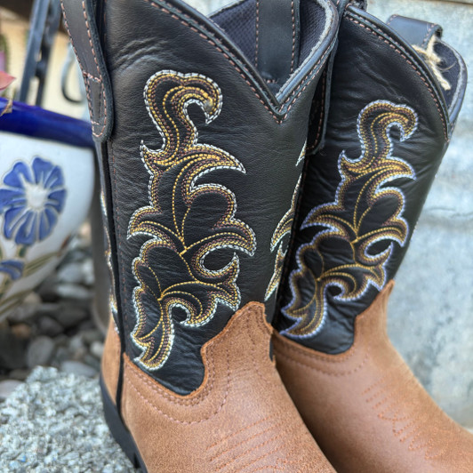 Roper Little Boy's Tan and Black Gabriel Boot 09-018-0904-3779-TA