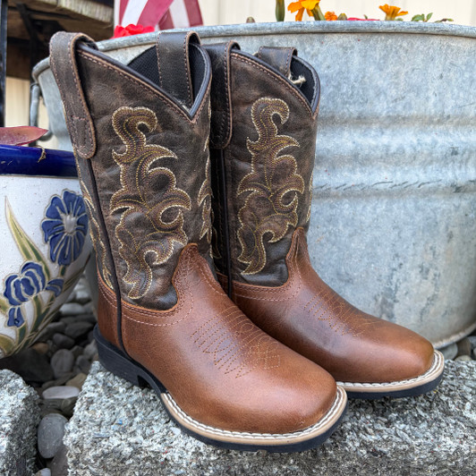 Roper Little Boy's Brown Leather Gabriel Boot 09-018-0904-3780-BR
