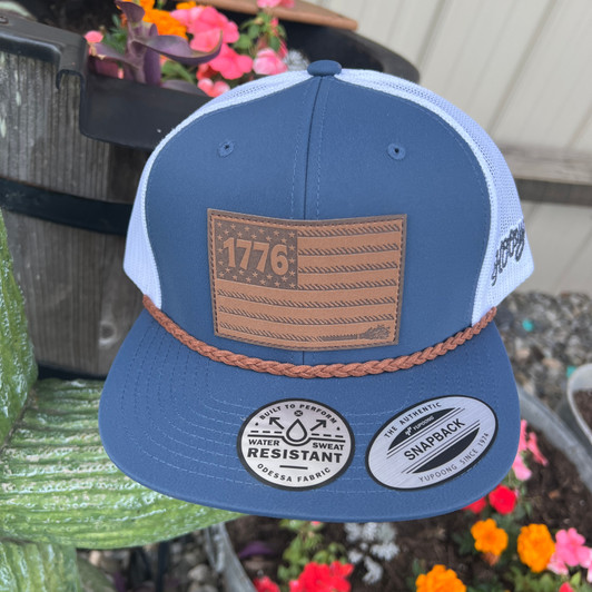 Hooey "Liberty Roper" Navy Trucker Hat
