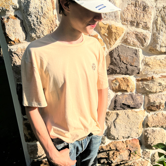 Hooey Men's Tan Camo Logo Graphic Tee HT2675TN