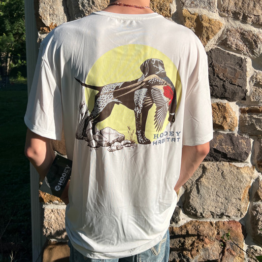 Hooey Men's Cream Performance Bird Dog Shirt HT2653CR