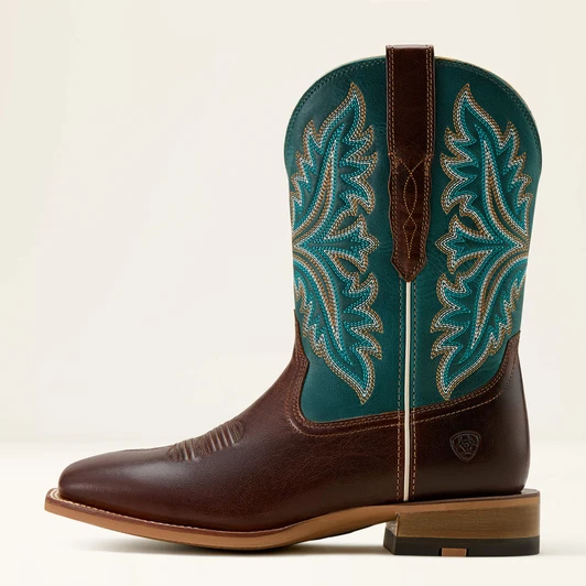 Ariat Men's Walker Wide Square Toe Cowboy Boot in Espresso 10061240