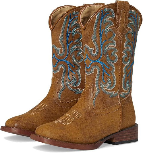 Roper Little Boy's Tan Patrick Western Boots 09-018-1900-3370 TA