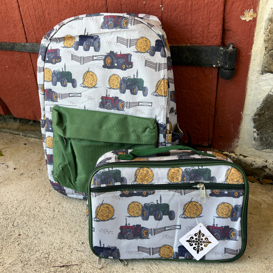 Grey Tractor Lunch Box JM-GTLB