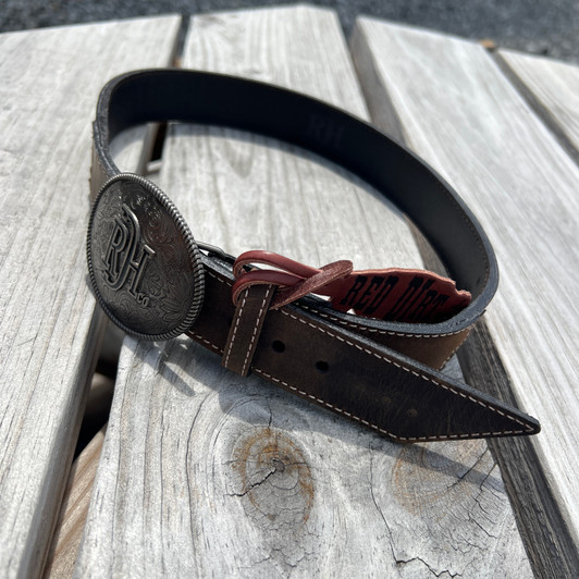Red Dirt Hat Co. Youth Aztec Leather Belt 23144BE4