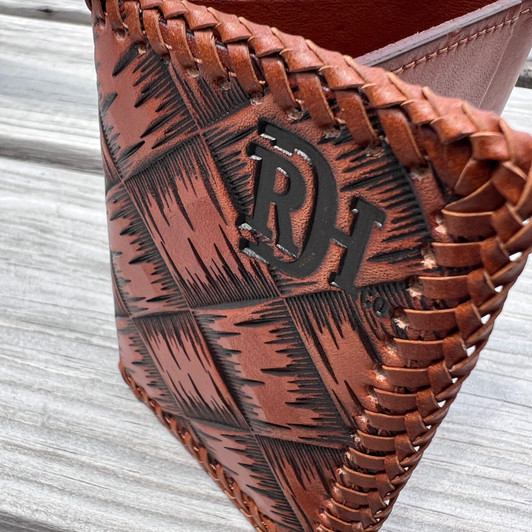 Red Dirt Hat Co Trifold Weaved Lace Edge Wallet 23225897W7