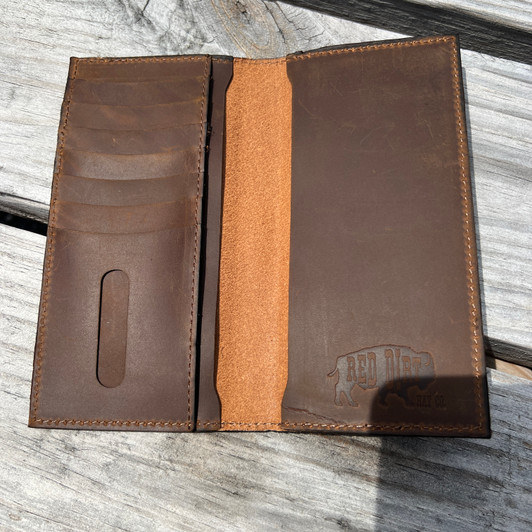 Red Dirt Hat Co Brindle Hide Rodeo Wallet 22228876W5