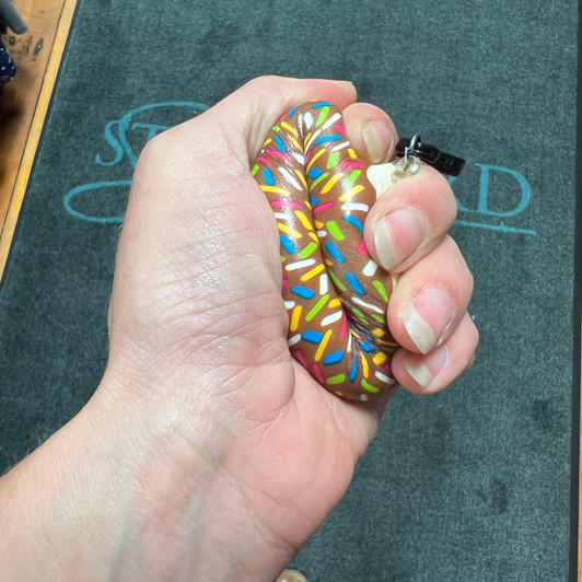 Squishy Donut Keychain Donut