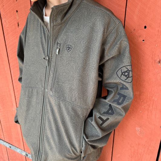 Ariat Men's Beluga Green Softshell Jacket 10079579
