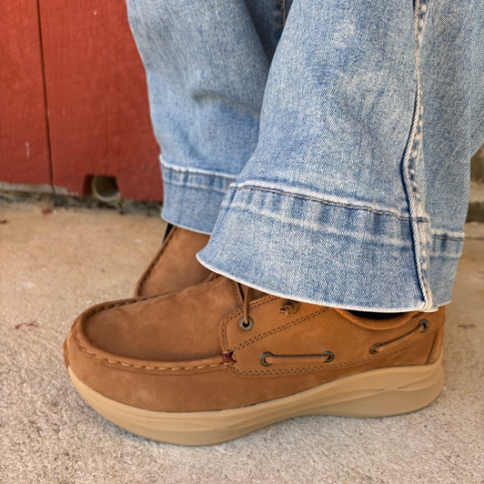 Twisted X Women's Camel EZ On Feather X Casual Shoe WCAU034