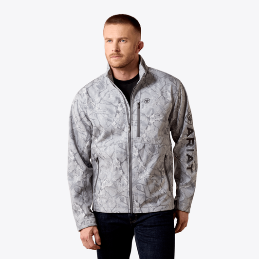 Ariat Men's Grey Camo Softshell Jacket 10079815