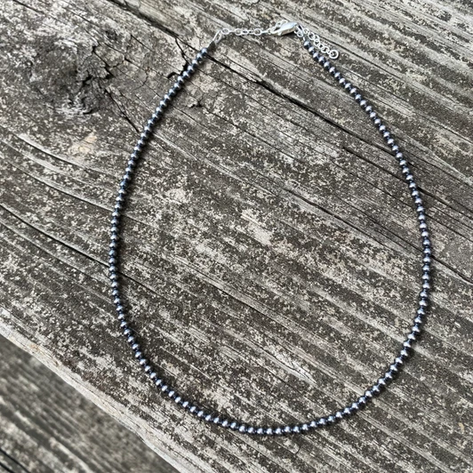 3mm Sterling Silver Pearl Choker