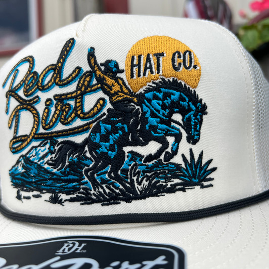 Red Dirt Hat Co. Blue Stallion Stone Hat
