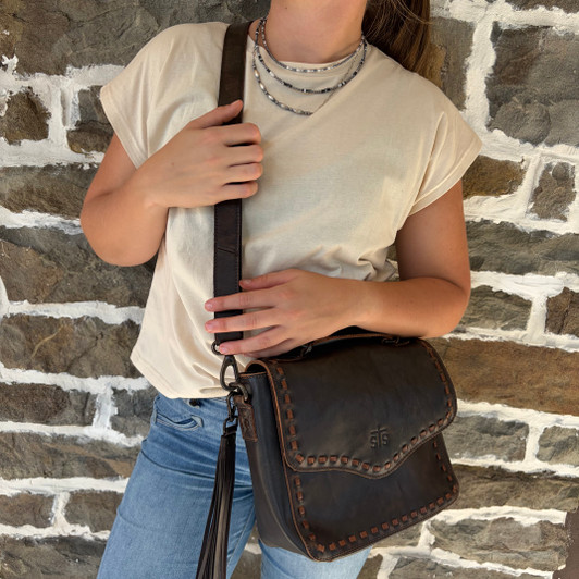 STS Ranch Bandera Chocolate Dakota Crossbody STS34017