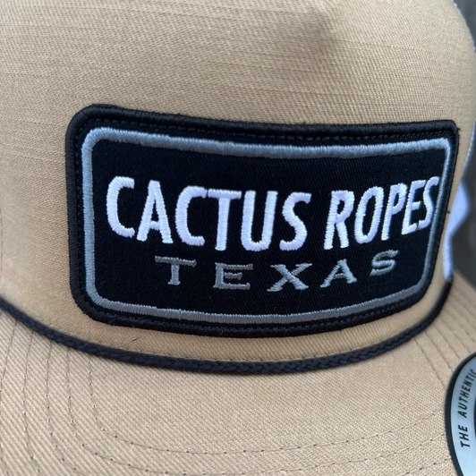Hooey Tan Cactus Ropes Trucker Hat