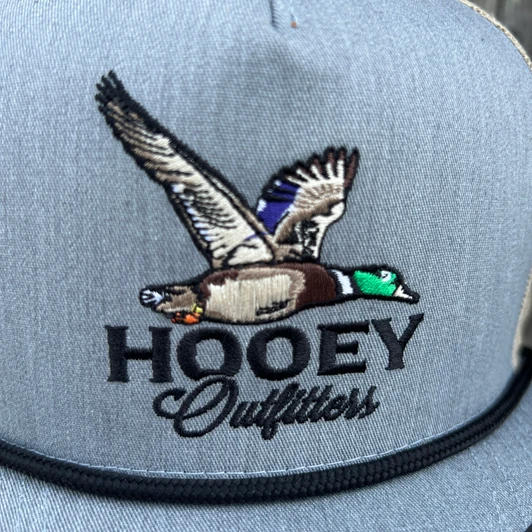 Hooey Grey Mallard Duck Trucker Hat