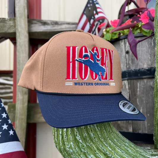 Hooey Tan Western Original Trucker Hat