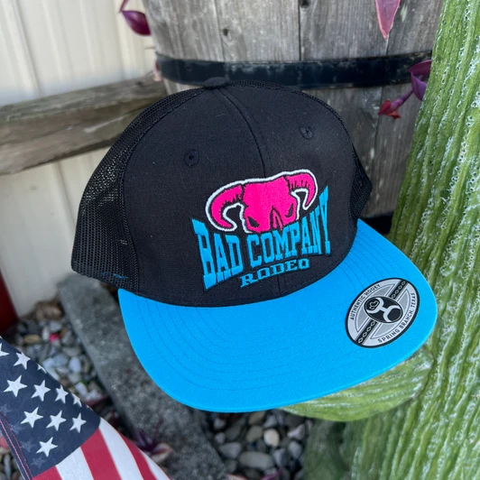 Hooey Bad Company Black and Blue Trucker Hat