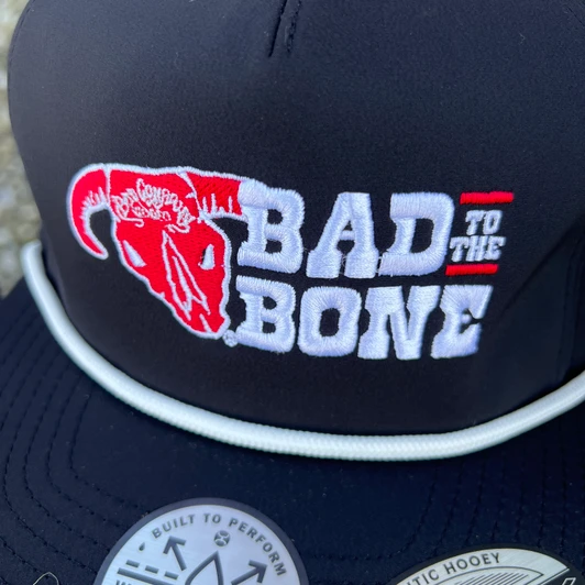 Hooey Bad Company Black Bad To The Bone Hat