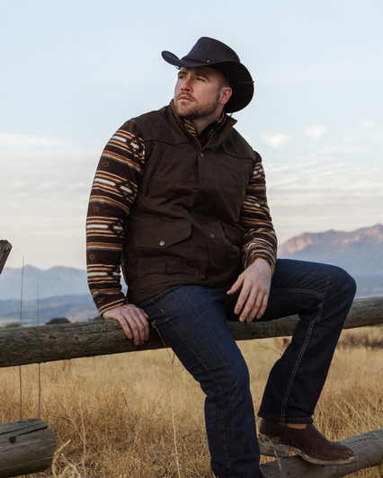 Outback Trading Co. Men's Bronze Magnum Vest 2154-BNZ