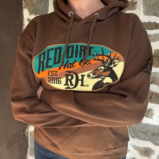 Red Dirt Hat Co. Adult Chestnut Showstopper Hoodie RDHC-T-223