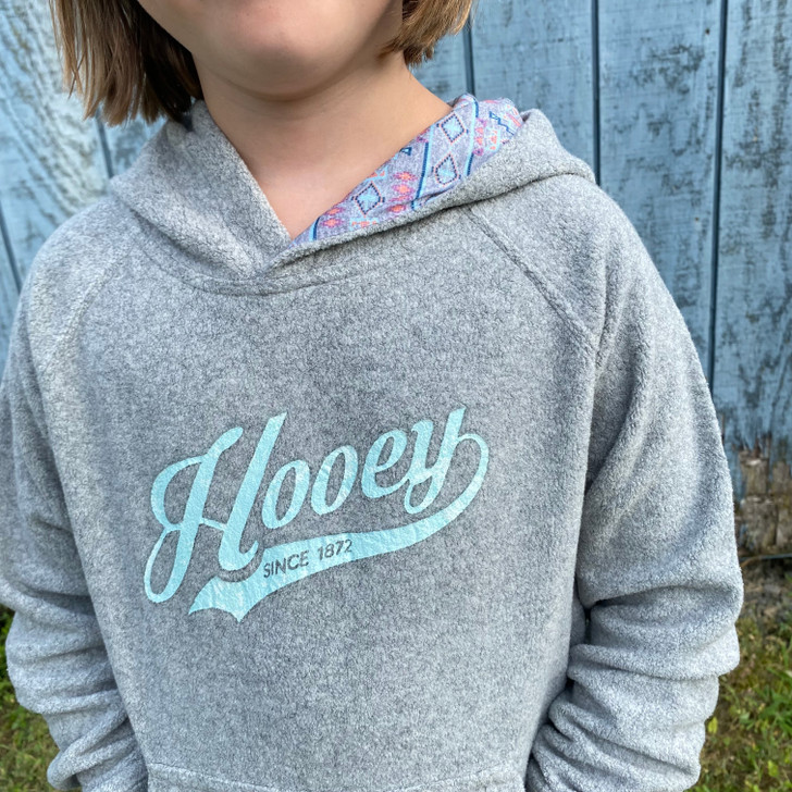 Hooey Youth Tulane Grey Hoody HH1170GY-Y