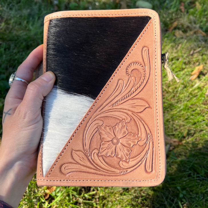 STS Ranch Yipee Kiyay Cowhide Magnetic Wallet STS38441