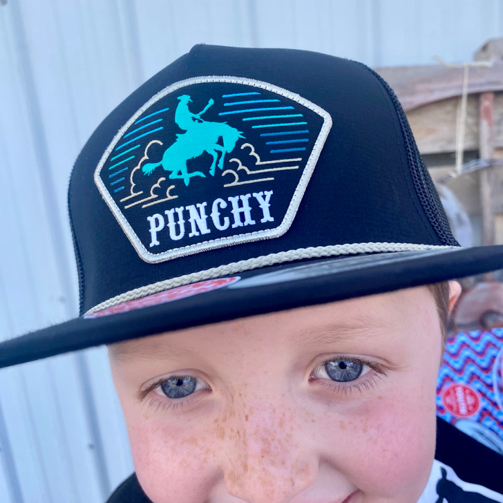 Hooey Youth Punchy Black Hat 5032T-BK-Y