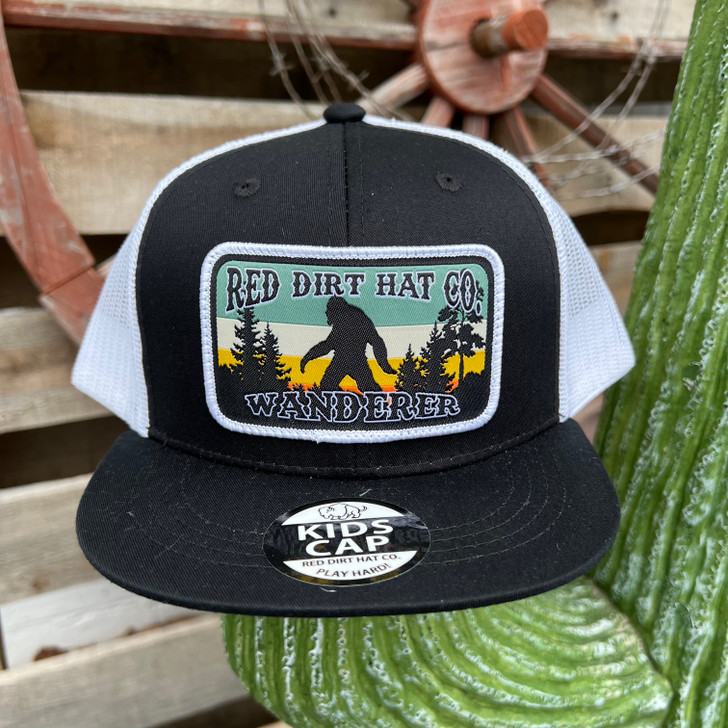 Red Dirt Hat Co. Youth Wanderer Black/White RDHCY46