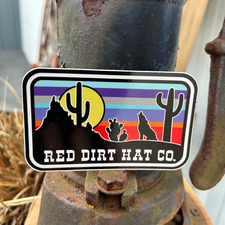 Red Dirt Hat Co. Coyote Sticker