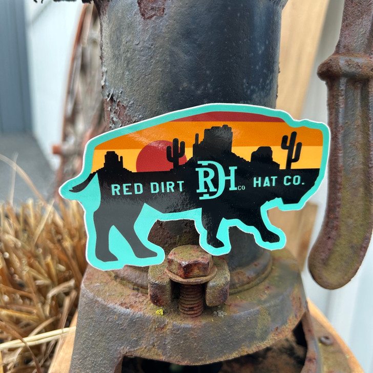 Red Dirt Hat Co. Billboard Sticker