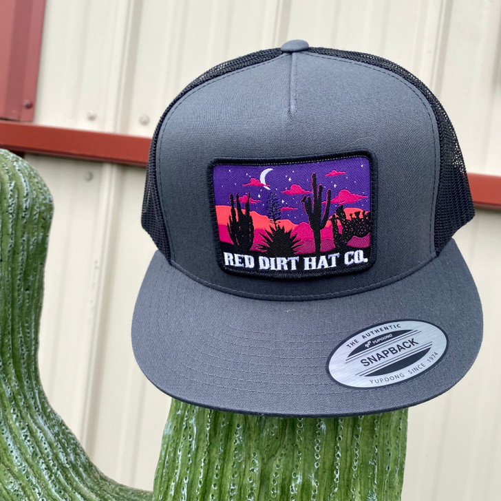 Red Dirt Hat Co. Nightfall Charcoal and Black Hat