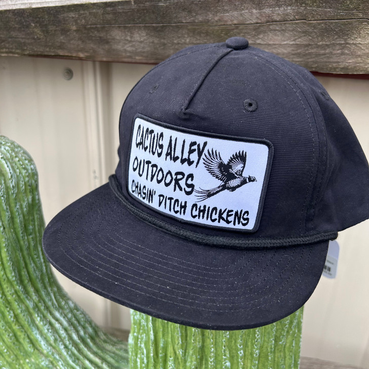 Cactus Alley "Ditch Chickens" Black Hat CA-PP199