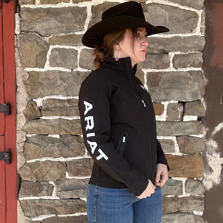 Ariat Women's Black Team Softshell Jacket 10019206