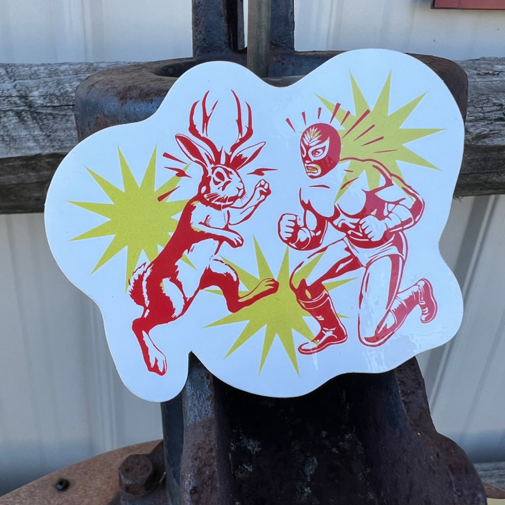 Sendero Provisions Lucha Libre Sticker