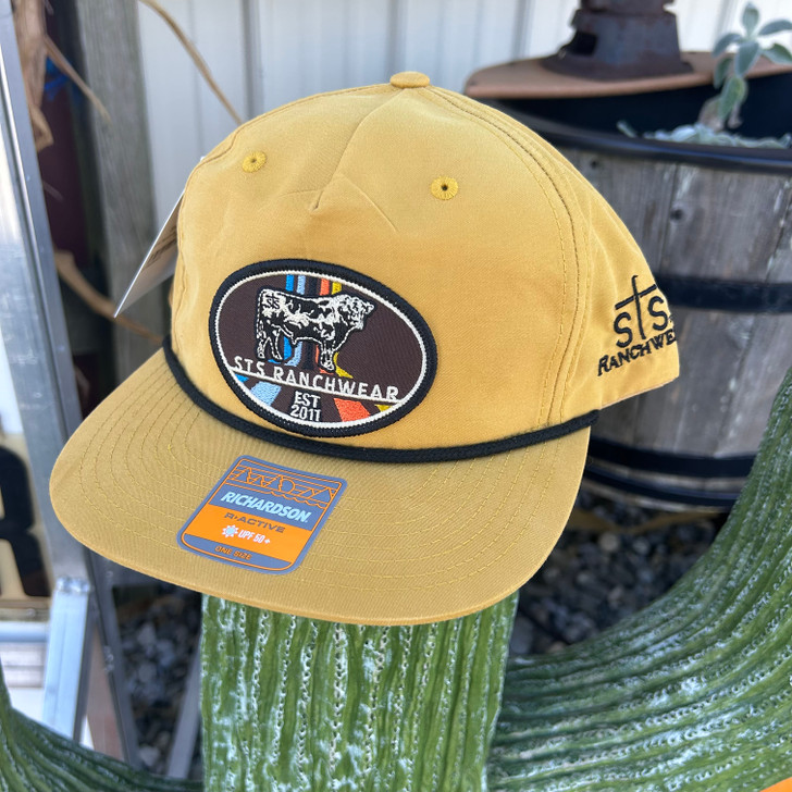 STS Ranch Biscuit Yellow with Black Rope Hat STS25006