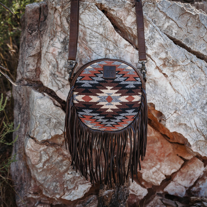 STS Ranch Guadalupe Serape Sage Crossbody
