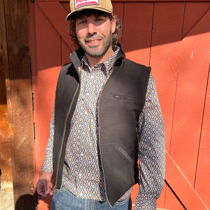 Rock & Roll Mens Navy Long Sleeve Snap Shirt RMN2S07075