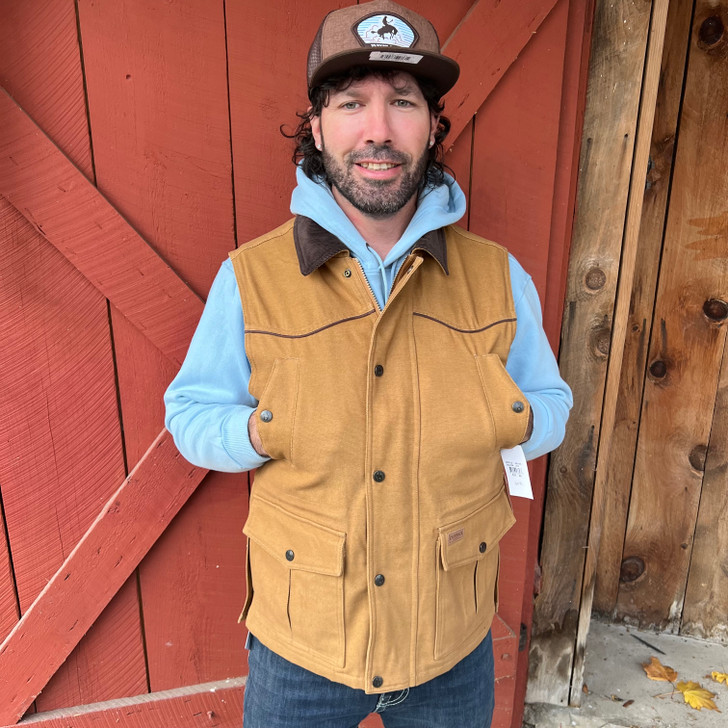 Men’s Outback Trading Co Canvas Cattleman Vest 29746-CVS