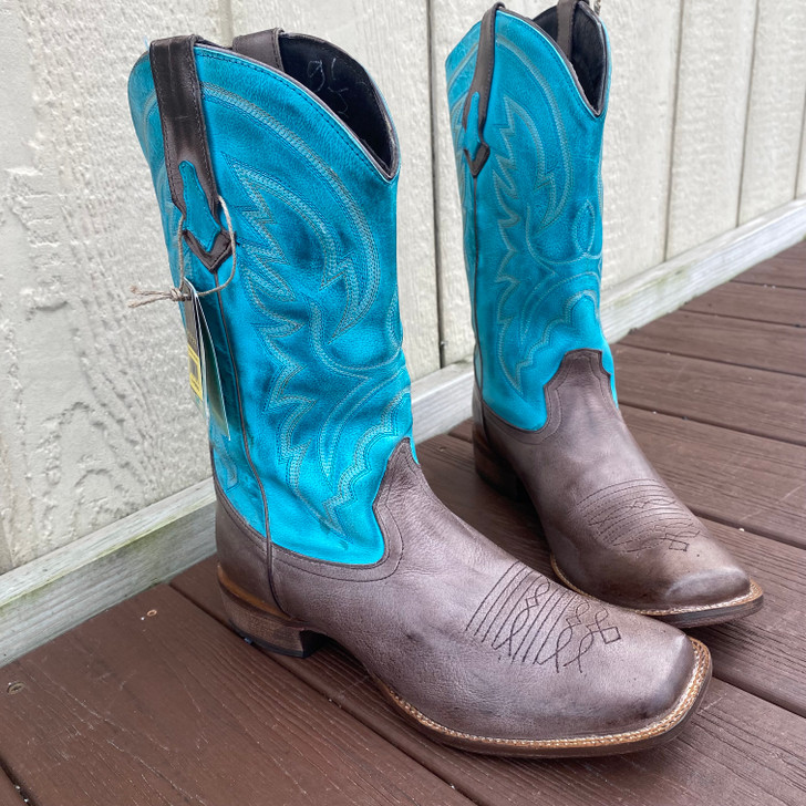 Roper Women's Turquoise Square Toe Lindsey Boot