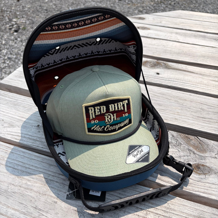 Hooey Denim Blue Cap Carrier