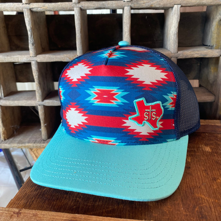 STS Ranch Chaynee Aztec Texas Patch Hat STS24003