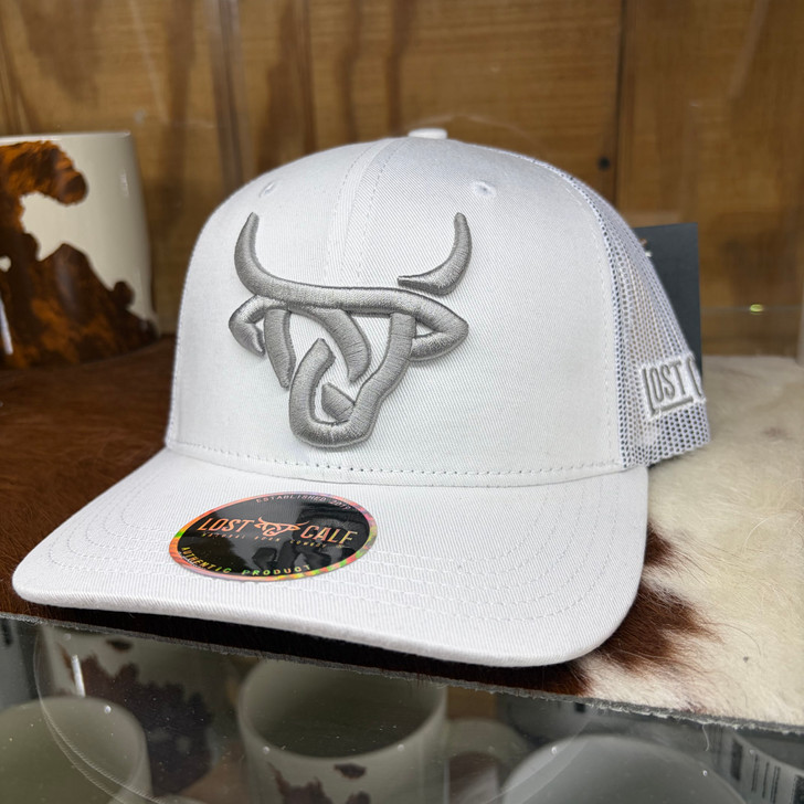 Lost Calf White Cattle Curve Hat LC-WCC